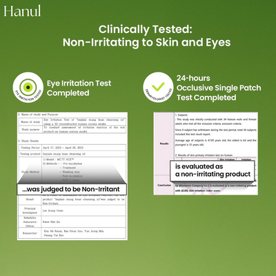 Hanul Glow - Mung Bean Detox Cleansing Duo